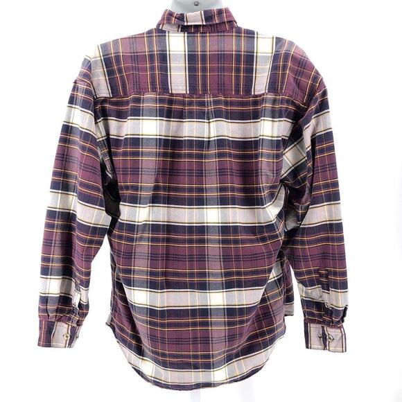 90s Guess plaid button down shirt 1990s vintage - Picture 2 of 4